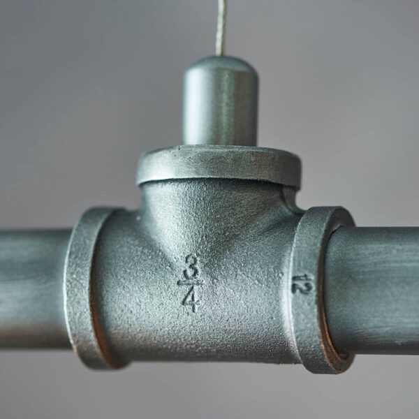 industrial 3lt pipe pendant light - Stillorgan Decor