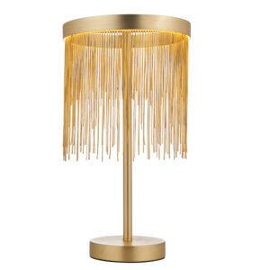 delicate gold chain table lamp - Stillorgan Decor