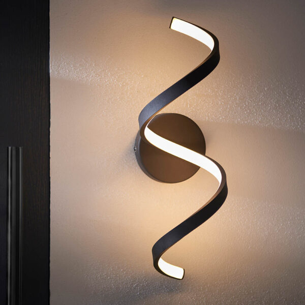 modern twist wall light led bathroom and outdoor - Stillorgan Decor