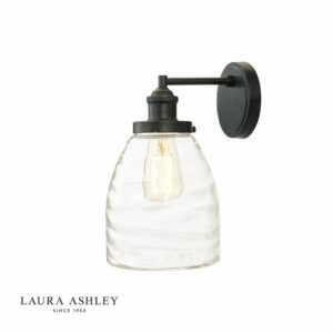 laura ashley ainsworth outdoor wall light matt grey - Stillorgan Decor