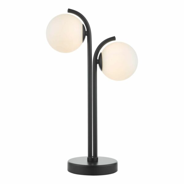 globe table lamp black