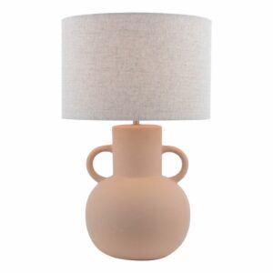 urn ceramic table lamp terracotta - Stillorgan Decor