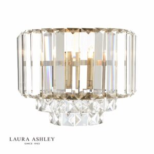 laura ashley vienna wall light antique brass - Stillorgan Decor