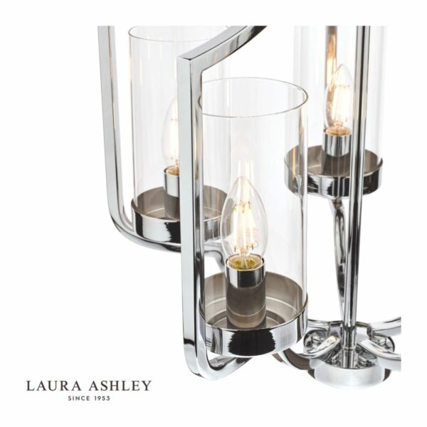 laura ashley joseph 5 light chandelier - Stillorgan Decor