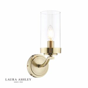 laura ashley joseph wall light antique brass - Stillorgan Decor