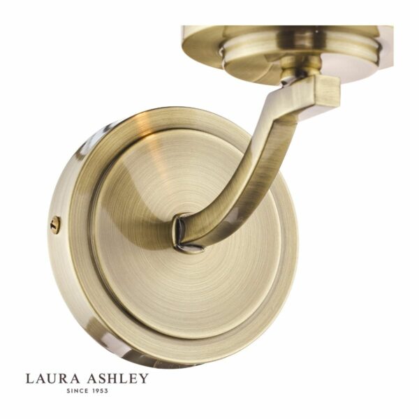 laura ashley joseph wall light antique brass - Stillorgan Decor