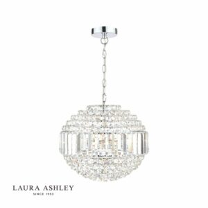 laura ashley vienna 5 light globe chandelier - Stillorgan Decor