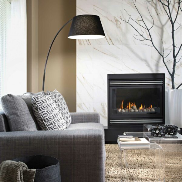 modern curved floor lamp black - Stillorgan Decor