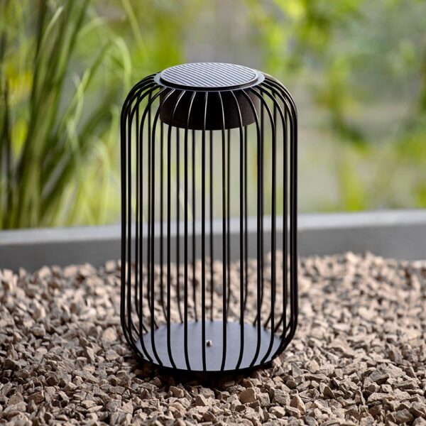 cage solar ground spike light - Stillorgan Decor