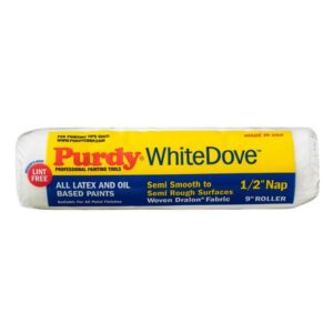 purdy white dove 9" roller sleeve 1/2" nap - Stillorgan Decor