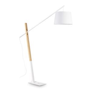 modern scandi style multi position floor lamp white - Stillorgan Decor