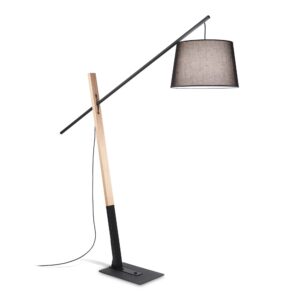 modern scandi style multi position floor lamp black - Stillorgan Decor
