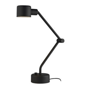 industrial style designer task lamp black - Stillorgan Decor