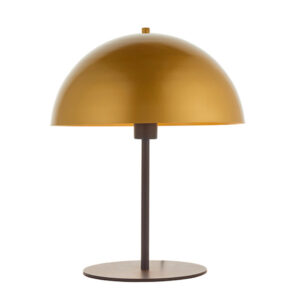 dome table lamp gold and bronze - Stillorgan Decor