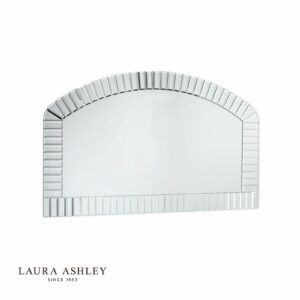 laura ashley capri arched over mantel bevelled mirror 78 x 125cm - Stillorgan Decor
