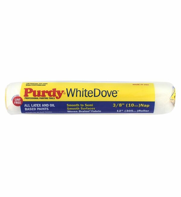 purdy white dove 12" roller sleeve 3/8" nap - Stillorgan Decor