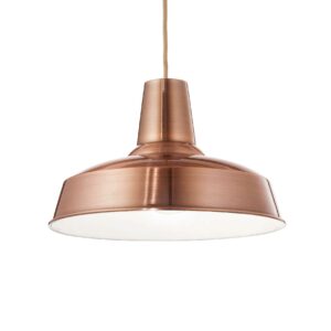 contemporary dish ceiling pendant copper - Stillorgan Decor