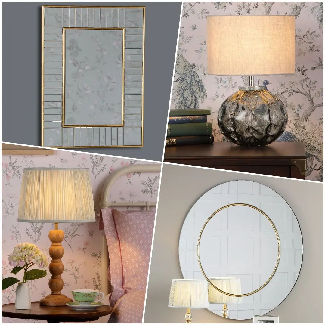 Save 20% on Laura Ashley Lighting and Mirrors at stillorgandecor.ie in our New Year Sale! 💡