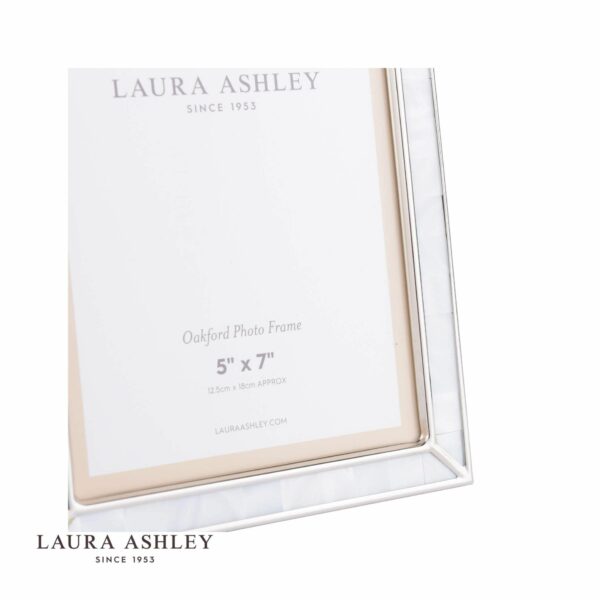 laura ashley oakford photo frame mother of pearl 5x7 inch - Stillorgan Decor