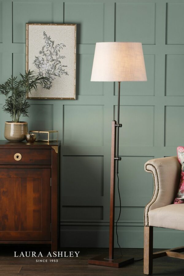 laura ashley burdale adjustable floor lamp base only - Stillorgan Decor