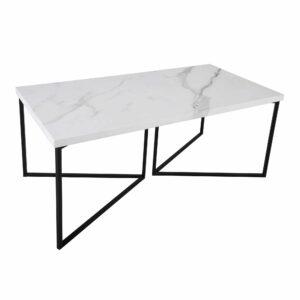 fotini coffee table white marble effect - Stillorgan Decor