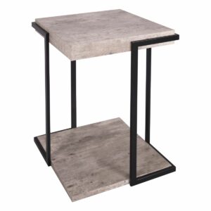royan square table concrete effect - Stillorgan Decor