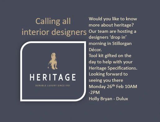 Calling all Interior Design and Architecture professionals! @duluxheritageireland