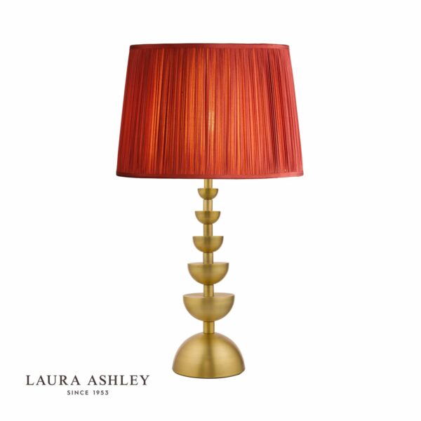 laura ashley eleonore table lamp aged brass inc hemsley shade - Stillorgan Decor