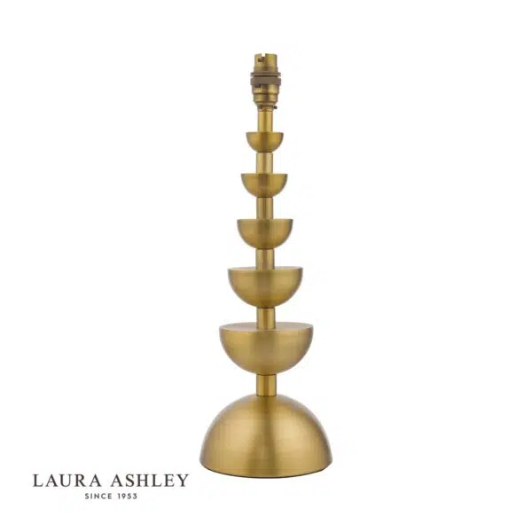 laura ashley eleonore table lamp aged brass inc hemsley shade - Stillorgan Decor