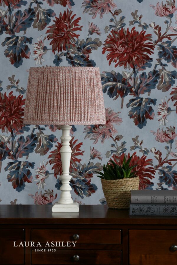 laura ashley gwendolen pink pattern cotton shade 30.5cm/12 inch - Stillorgan Decor