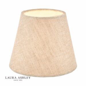laura ashley bray shade natural linen 14cm/5 inch - Stillorgan Decor