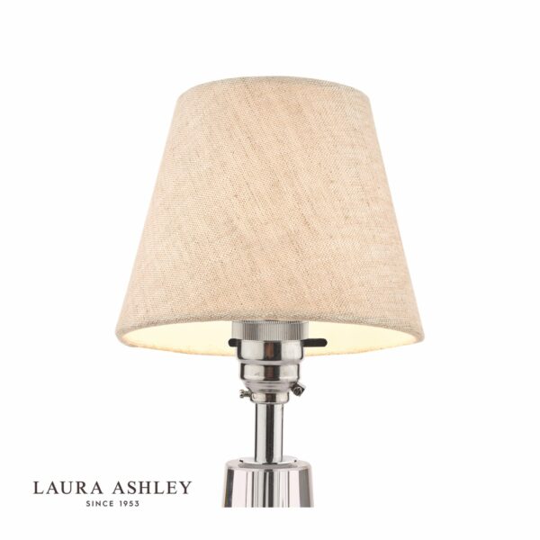 laura ashley bray shade natural linen 14cm/5 inch - Stillorgan Decor