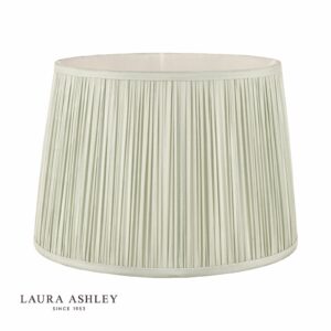 laura ashley hemsley silk shade sage 30.5cm/12 inch - Stillorgan Decor