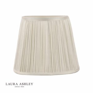 laura ashley hemsley silk shade cream 14cm/5 inch - Stillorgan Decor