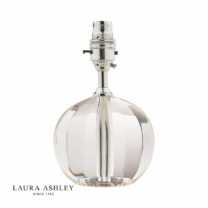 laura ashley lydia petite table lamp cut crystal glass base only - Stillorgan Decor