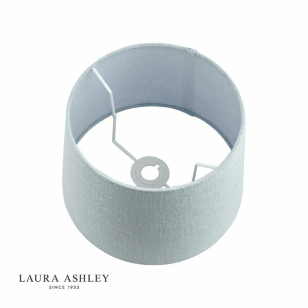 laura ashley bacall linen empire drum shade duck egg blue 30cm/12 inch - Stillorgan Decor