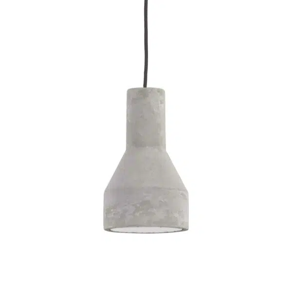 contemporary concrete pendant angled dome - Stillorgan Decor