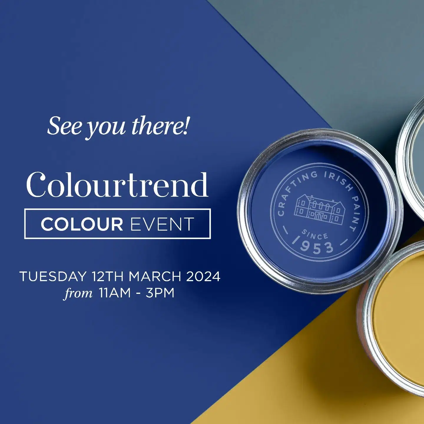 Join us in-store Tuesday 12th March for free expert @colourtrendpaints Colour Consultations with the brilliant Aisling from @lilacandmoss Interiors @mylimestonehome !