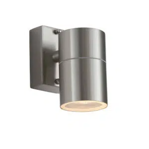 modern downward steel outdoor wall light - Stillorgan Decor
