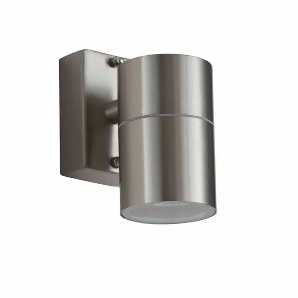 modern downward steel outdoor wall light - Stillorgan Decor