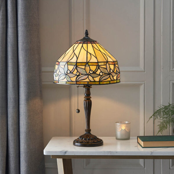 tiffany ashtead small table lamp - Stillorgan Decor