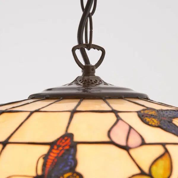 tiffany butterfly large 3lt pendant - Stillorgan Decor