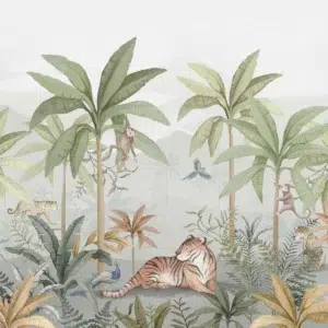 wild jungle mural - Stillorgan Decor