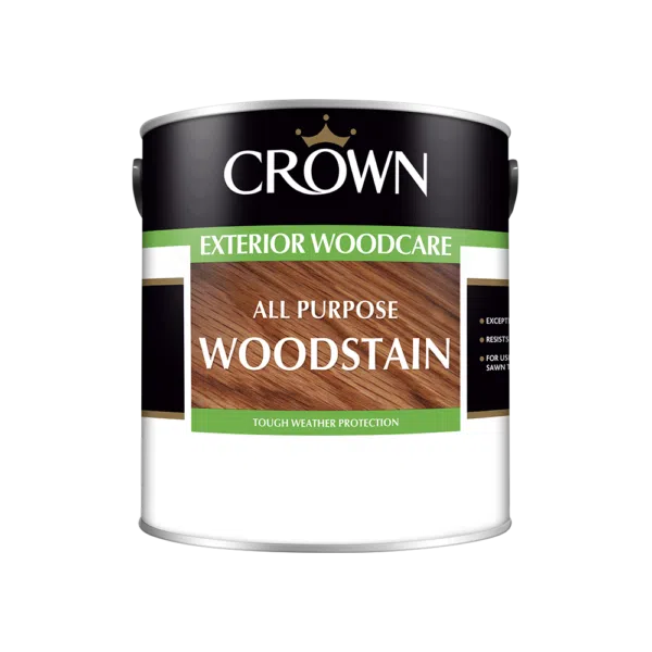 crown all purpose woodstain 5lt *clearance* - Stillorgan Decor