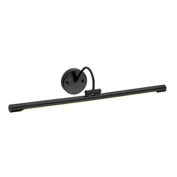 elegant led large picture wall light black - Stillorgan Decor