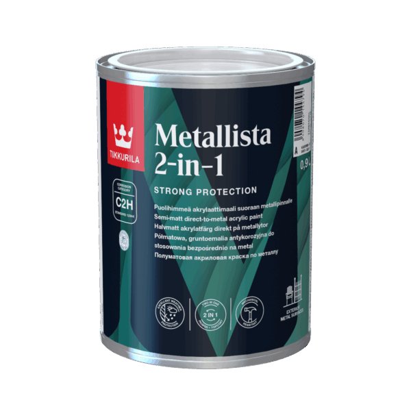 Tikkurila Metallista Direct To Metal Paint 2 - Stillorgan Decor