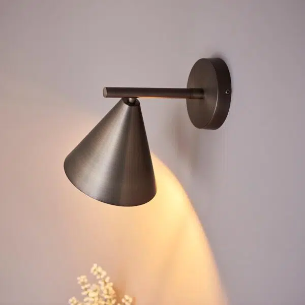 modern warm antique brass wall light (Copy) - Stillorgan Decor