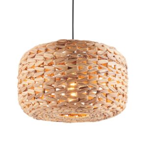hand woven natural water hyacinth easyfit pendant shade (shade only) - Stillorgan Decor