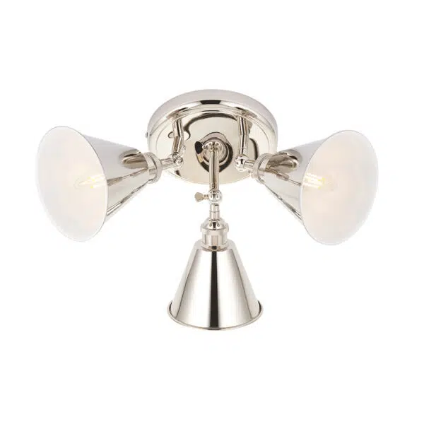 timeless classic 3 light spotlight ceiling light - Stillorgan Decor