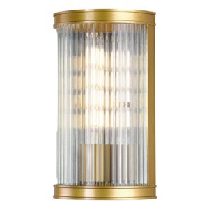 industrial chic wall light black and ribbed glass (Copy) - Stillorgan Decor